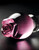 Icicles 12 - Hand Blown Glass Massager - Clear w/Rose Tip Icicles 12 - Hand Blown Glass Massager - Clear w/Rose Tip