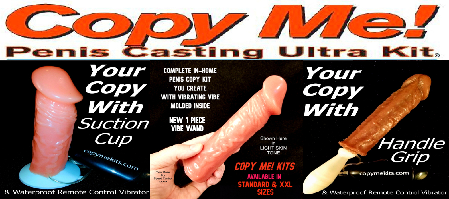 Copy Me! Penis Casting Mold DIY In-Home Dildo Making Ultra Kit