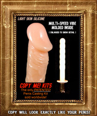 PATENTED..... COPYRIGHTED..... TRADEMARKED......
No other Penis Casting Kit Imitator can make this claim.
Copy Me! Kits are - #1 in Quality, #1 in Value, #1 in Feel & Durability.