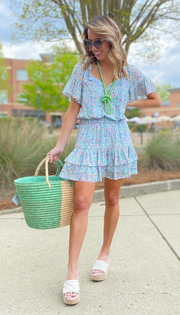 Kendall Dress, Spring Leaf Kendall Dress, Spring Leaf