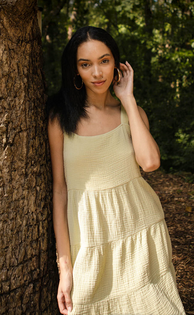 Chanelle Dress, Green Chanelle Dress, Green