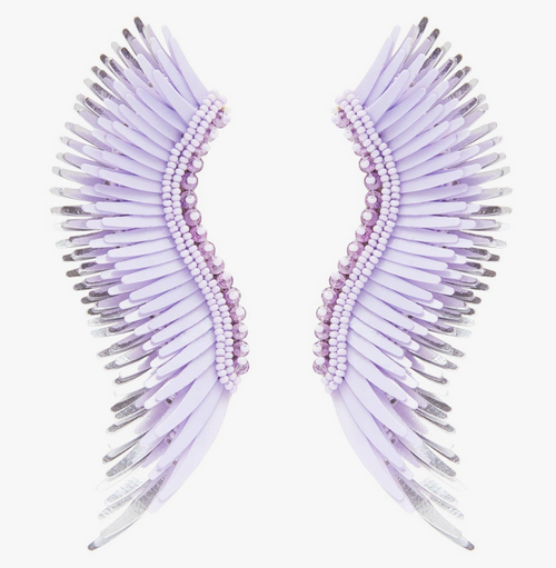Madeline Earrings - Lilac