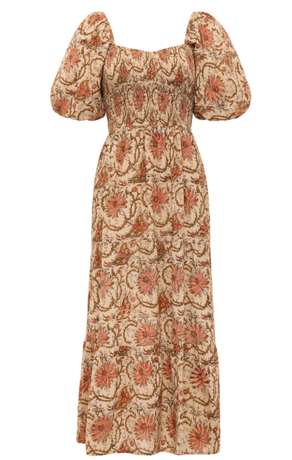 Mae Midi, Coral Floral Mae Midi, Coral Floral