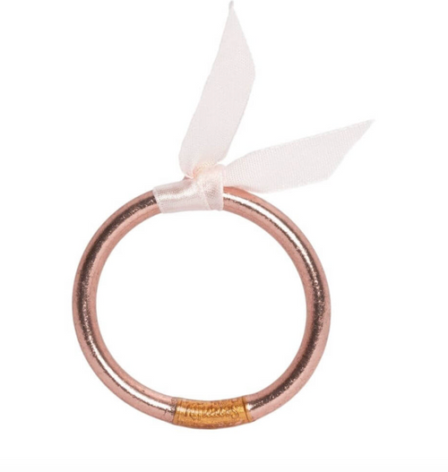 Rose Gold Baby All Weather Bangle Large - Large 