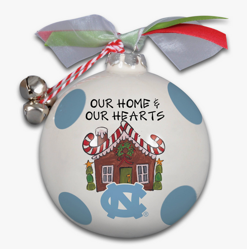 UNC Heart & Home Ornament