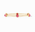 Milano Luxe Bangle - M - Iridescent Raspberry