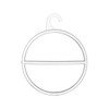 20 Plastic Scarf Ring Hanger Display Clear