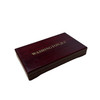 Coin Case Rose Wood Box for 2 Eagle Silver Coins