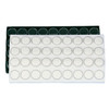 Tray Liner Gem Jar Insert White Foam Pad (36 Jars)