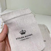 Custom Logo Print Cotton Linen Bag Pouch