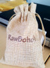 Custom Logo Print Burlap Bag Pouch