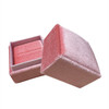 Large Premium Velvet Ring Box Square (56*56*56mm) Pink