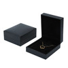 Faux Leather Jewelry Gift Boxes Black