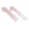 Bracelet Chain Watch Ramp Steel Pink (2pcs)