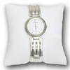 12 Watch Bracelet Pillow Display White Velvet