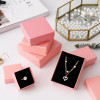 100pcs Jewelry Box 3x2x1"(Foam Insert) Pink