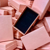 100pcs Jewelry Box 3x2x1"(Foam Insert) Pink