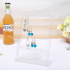 2pcs Acrylic Earring Stud Display Stand 48 Holes Clearview