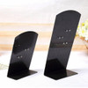 2pcs Acrylic Earring Stud Display Stand 72 Holes Black