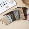 Custom Logo Print Silky Velvet Bag Pouch