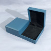 (Free Shipping) Leatherette Jewelry Boxes Pastel Blue