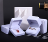 Velvet Jewelry Box White