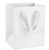 50 Gift Shopping Tote Bag 8x4x11" (20*10*28cm) White
