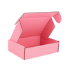 100pcs Corrugated Shipping Mailer Boxes 6" x 6" x 2" H Pink