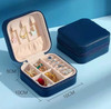 Custom Jewelry Organizer Box Travel Storage Case Black