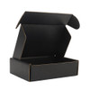 100pcs Corrugated Shipping Mailer Boxes Black