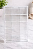Acrylic 15 -Compartment Box With Sliding Lid 7"L x 4.5"W x 1"H