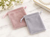50 Silky Velvet Pouch Bag 4" x 5.5" Multiple Colors
