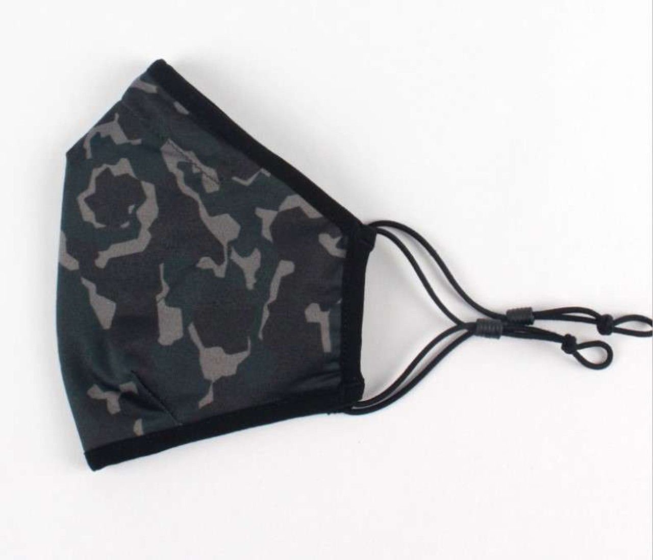 Sports Face Mask Gym Outdoor 2-Layer Polyester Washable Camo - Zakka Canada