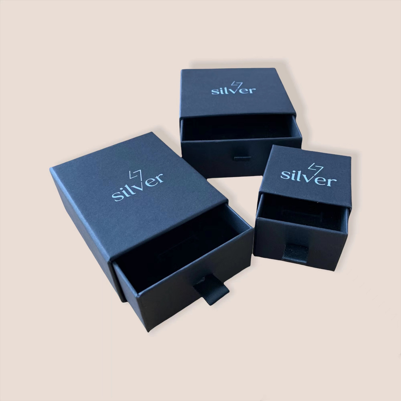 wholesale Logo Print Jewelry boxes