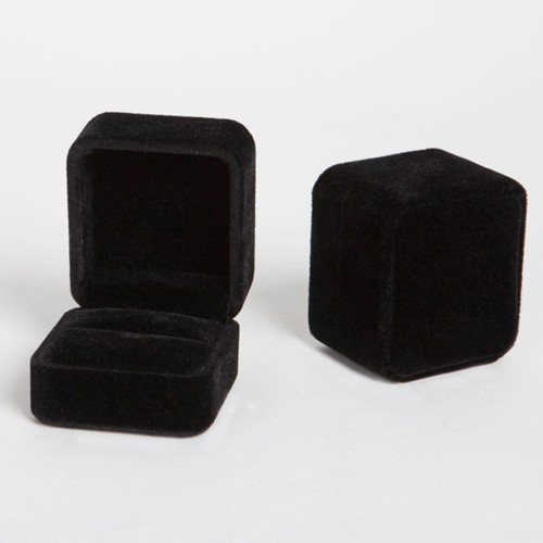 Velvet Jewelry Box Black Zakka Canada