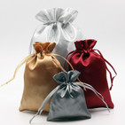 New Satin Drawstring Packing Bags