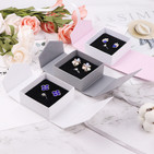 Large Magnetic-Closure Bow Tie Jewelry Box