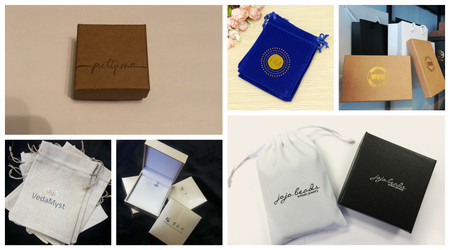 LOGO PRINTED BOXES AND BAGS
