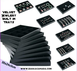 Jewelry Display Stack-Able Trays