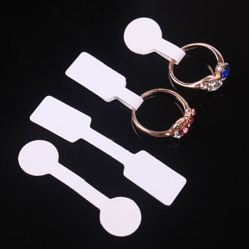 Jewelry Tags Blank Jewelry Price Tags Stickers White Round Jewelry  Identification Labels Self Adhesive Barbell Stickers for Necklace Earring  Jewelry