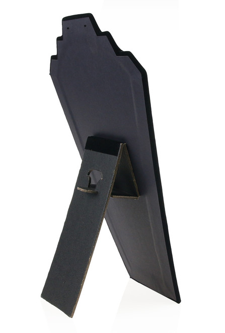 2 Necklace Easel Display 12.5"H Black Velvet