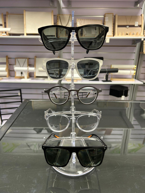 Sunglass Display Case Rack Fixture 5 Pairs