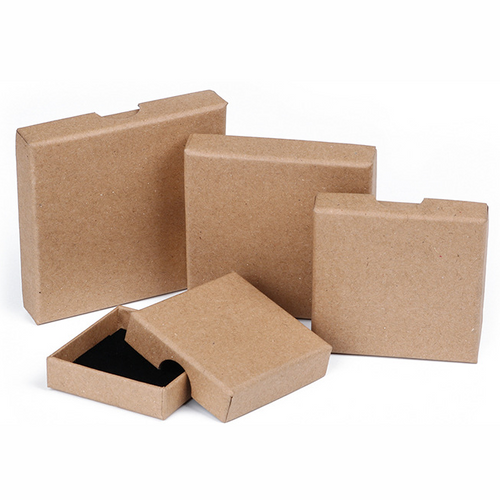 Shipping Friendly Thin Box 2 3/4" x 2 3/4" x 5/8"H Kraft