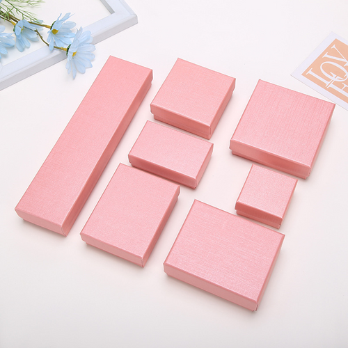 100pcs Jewelry Box 3x2x1"(Foam Insert) Pink