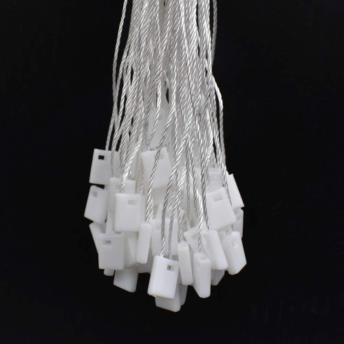 7" Hang String Snap Lock Pin Loop Fastener Ties (1800pcs)