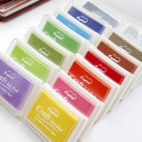 Craft Ink Pad for Stamps 15 Colors