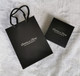50 Gift Shopping Tote Bag 5x2x6"(12*6*16cm) Black