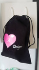 Custom Logo Print Velvet Bag Pouch