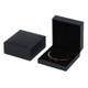 Faux Leather Jewelry Gift Boxes Black