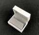 Faux Leather Jewelry Gift Boxes White